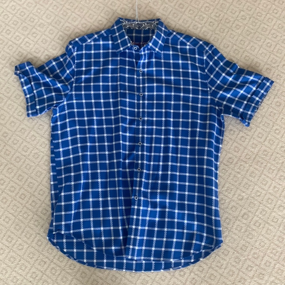 Robert Graham short sleeve button down shirt